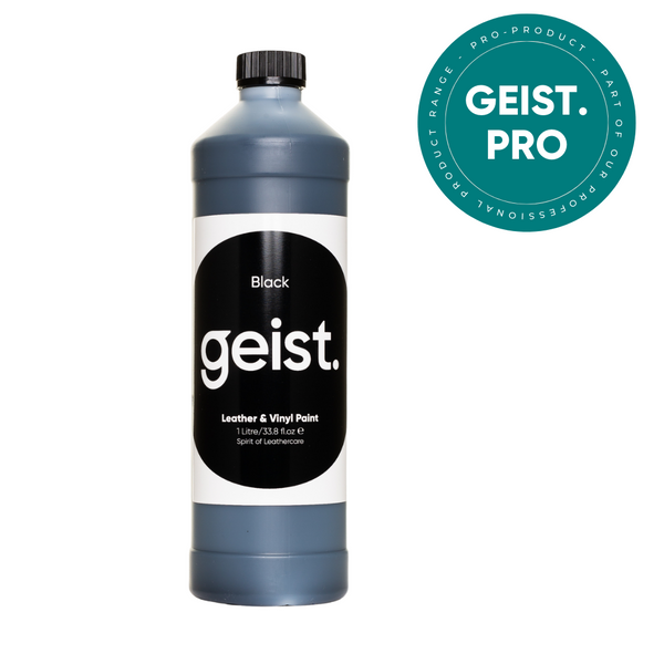 Geist. Leather & Vinyl Paste, Heat cured filler for leather & vinyl