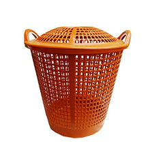 Load image into Gallery viewer, Sakthi Laundry Baskets - Plastic Laundry Basket Organiser - Washing Cloth Baskets - Dirty Clothes Storage Basket for Bedroom, Bathroom Color May Vary
