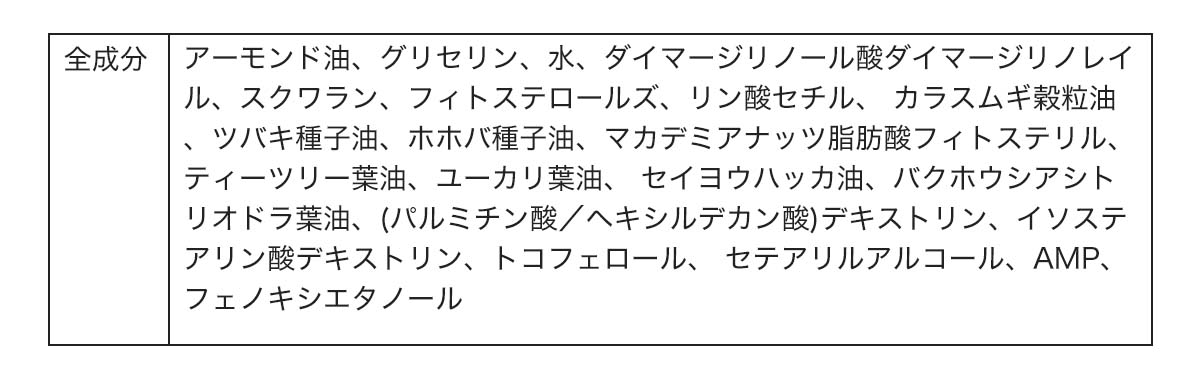 リップバーム　ユーカリ＆ティーツリー