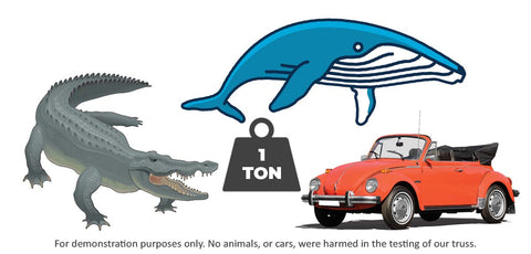 What 1 tonne looks like... equal to the weight of a baby humpback whale, saltwater crocodile or 1979 Volkswagen Beetle.