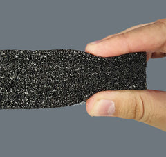EPE foam squished between fingers