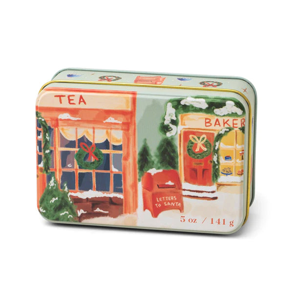 Christmas Candle Tin, Sweet Orange