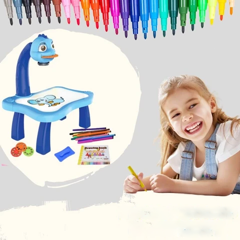 Mesa Projetora para Desenho Infantil Interativa + Brinde