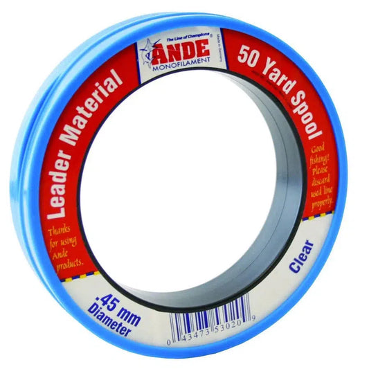 Ande Pink Monofilament Leader 50yd – Fishing Station