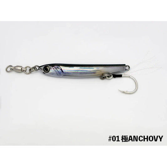 20g 40g 60g 80g 100g silver knife jig jigging lure assist hook