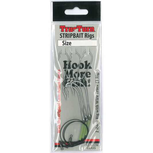 Tru-Turn Bass Worm Hook Size 4/0 5 Pack 
