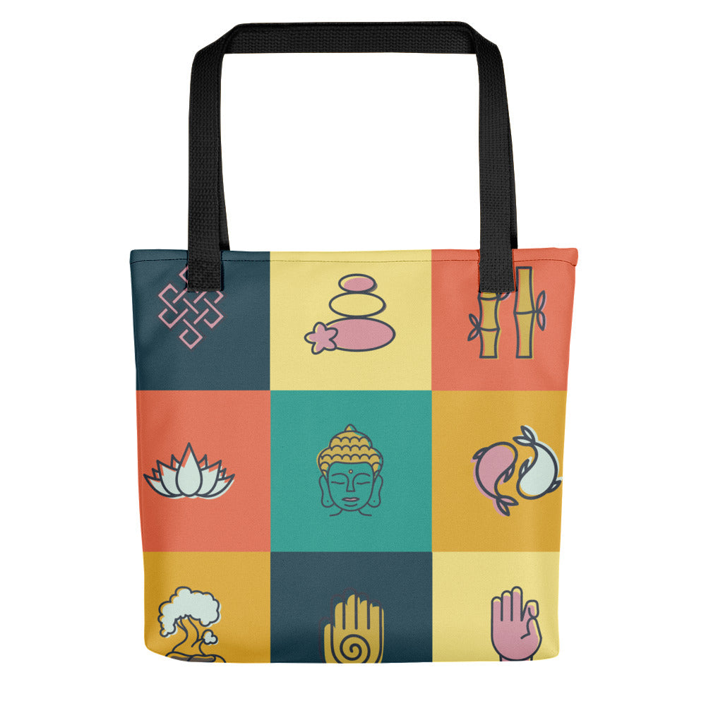 Flower Of Life Shopping Tote Bag / Reusable Market Canvas Hobo Bag –  ChintamaniAlchemi