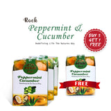 Peppermint & Cucumber Mix Handmade Herbal Soap