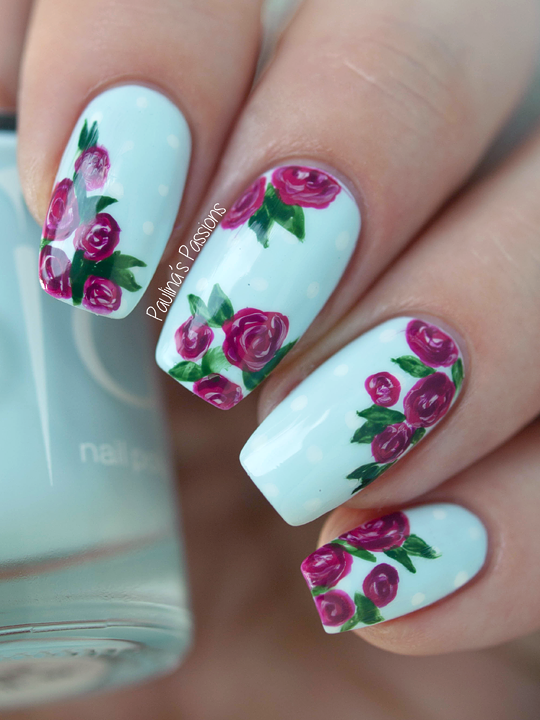 55+ Beautiful Rose Color Nail Designs and Ideas | Sarah Scoop
