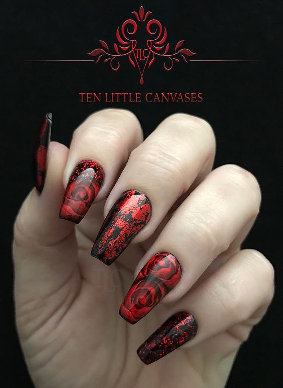550+ Rose Nail Design Pictures Stock Photos, Pictures & Royalty-Free Images  - iStock
