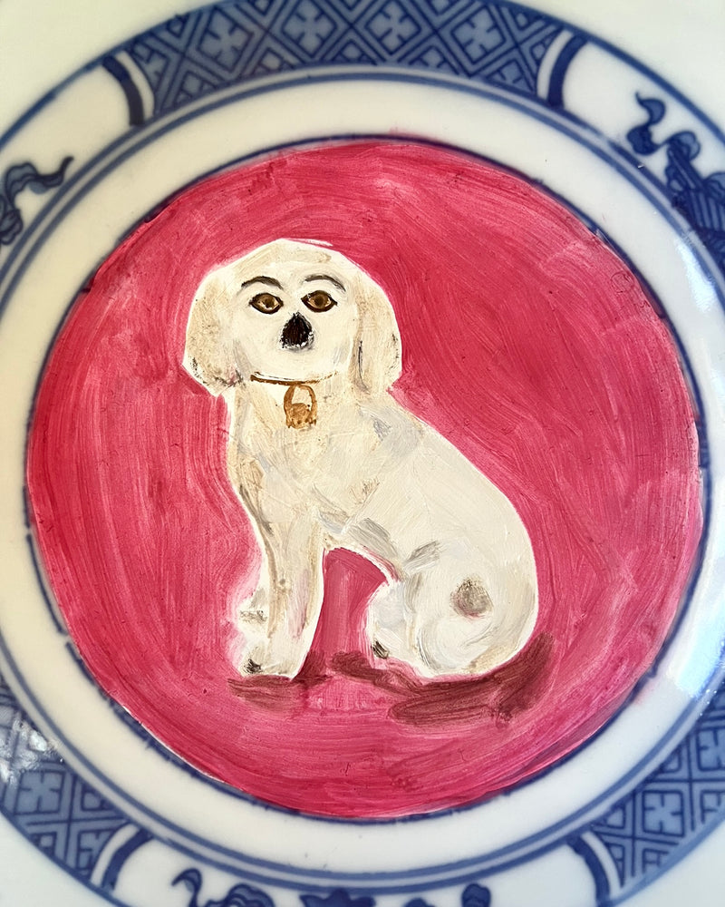 New! - Pierre the Staffordshire Poodle and his Portrait