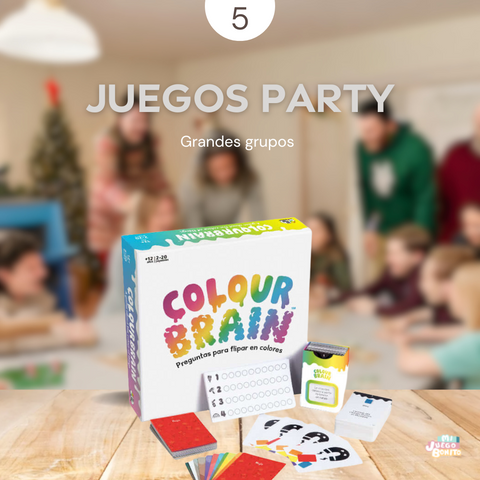 Colour Brain Juegos de mesa party para grandes grupos