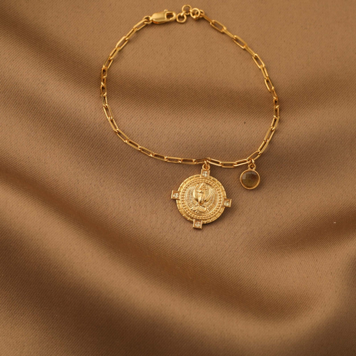 Latelita KREBS STERNZEICHEN ZODIAC  Bracelet  goldcoloured   Zalandocouk