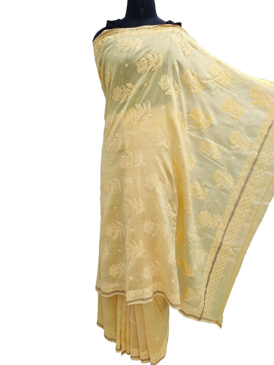 Lucknowi Chikankari Sarees| Chikan Sarees | Mukaish Sarees Buy now |  Dress365days