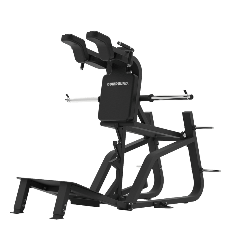 V-Squat | Hack Squat Plate Loaded Machine – Compound Fitness Equipment
