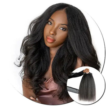 Weft/Bundle Island Curl Natural Human Hair Extensions – True and