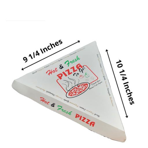 50 Pack Pizza Box 4 Color Print Hot & Fresh Pizza - Kraft Base, Size: 12 x 12, Other