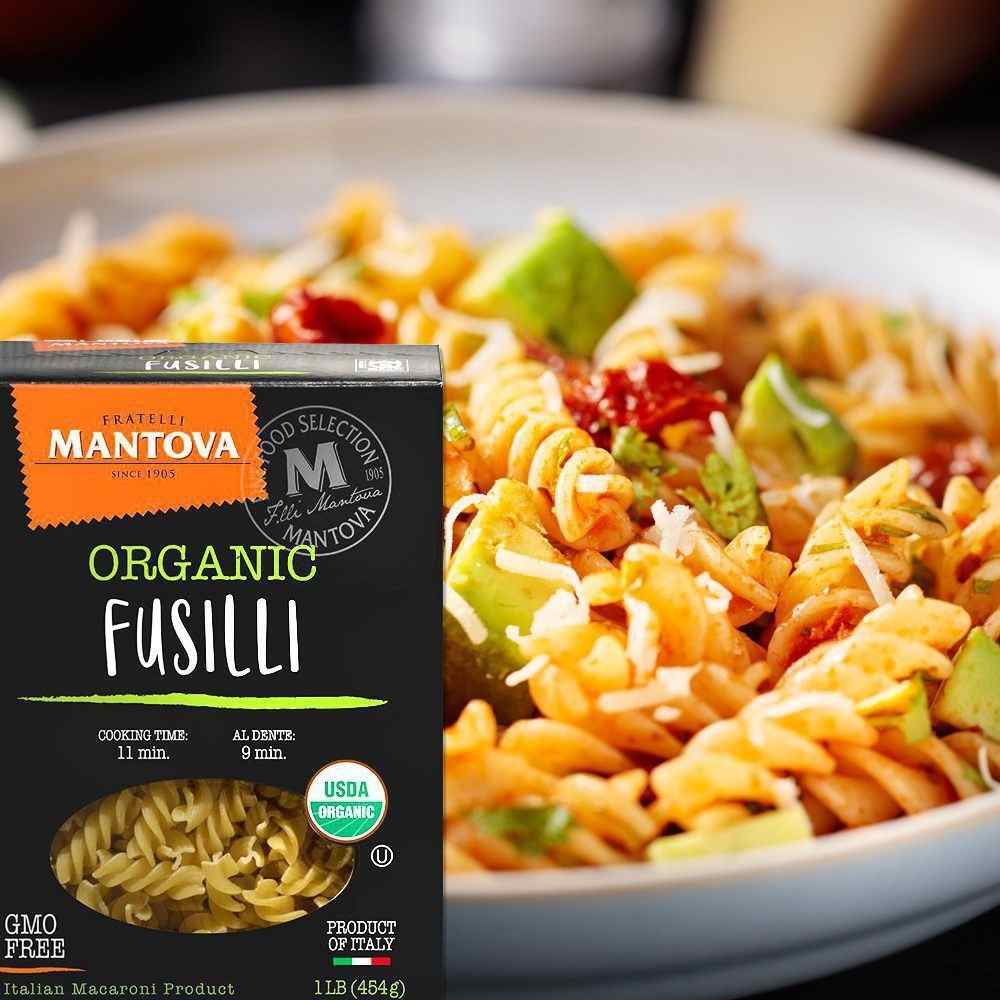 Mantova Organic Fusilli Pasta, 1 lb. – Mantova Fine Italian Food