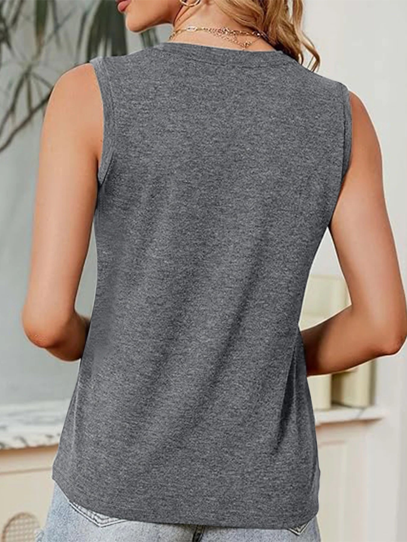 Seaside Sunset Romantic Women's Tank Top for Summer - Image 2