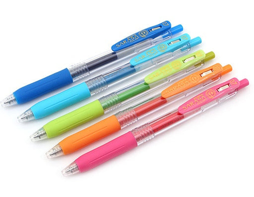 Zebra Sarasa Clip Gel 0.5mm Ballpoint Pen, 3pc Set — Pulp Addiction