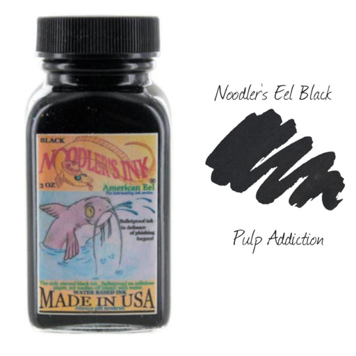 Noodler's Black Waterproof Fountain Pen Ink - Bulletproof,3 ounce