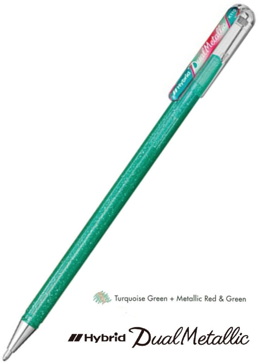 Pentel Hybrid Dual Metallic Gel Pen - 1.0 mm - 14 Color Set - Limited  Edition
