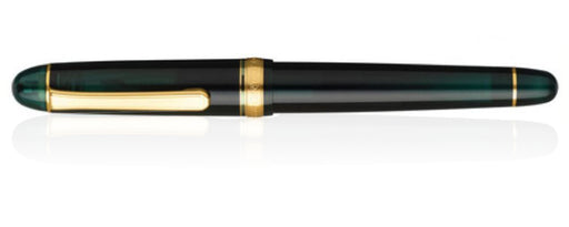 Platinum #3776 Century Fountain Pen - Laurel Green/Gold - Fine