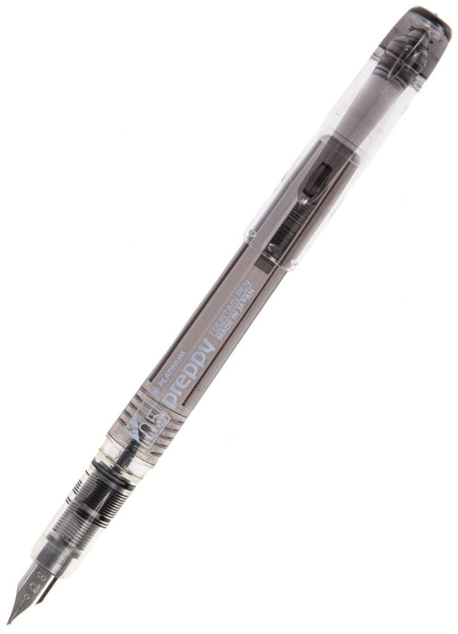 Platinum Preppy Silver Black Extra Fine Fountain Pen — Pulp Addiction