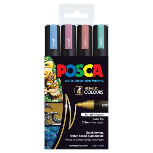 Shop POSCA Paint Pens Medium Tip PC-5M Australia - Art Supplies Articci