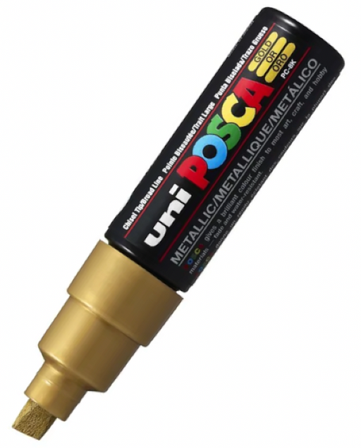 Posca PC-8K Broad Chisel Beige Paint Marker