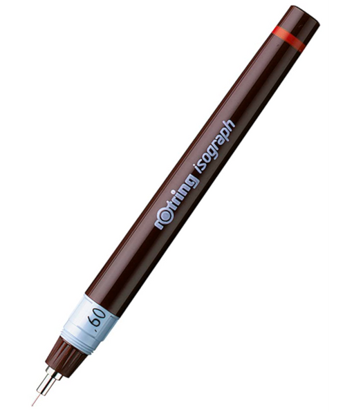 Rotring Isograph Technical Drawing Pen, 0.40 mm : Office  Products