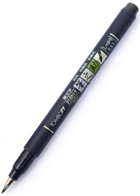 Tombow Fudenosuke Brush Pen - Black Soft Tip