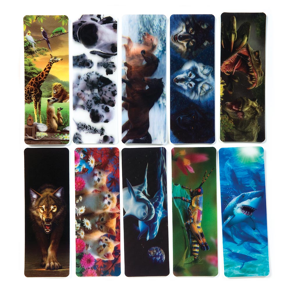  3D Lenticular Bookmarks 