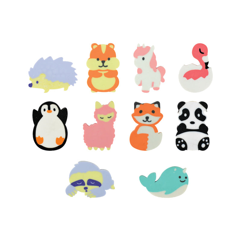  Cute Animal Erasers 