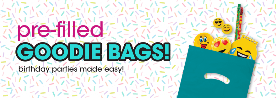 Pre-filled goodies bags to make your next party a hit!