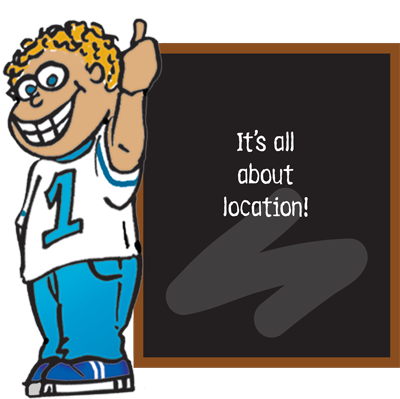 It's all about location for your school store.