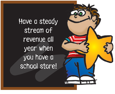 Have a steady stream of revenue all year when you have a school store.