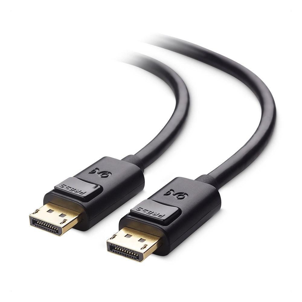 Cable Matters 18 m VESA-certificeret Displayport til Displayport 14-kabel 8K i 60Hz 324 Gbps 10-bit HDR