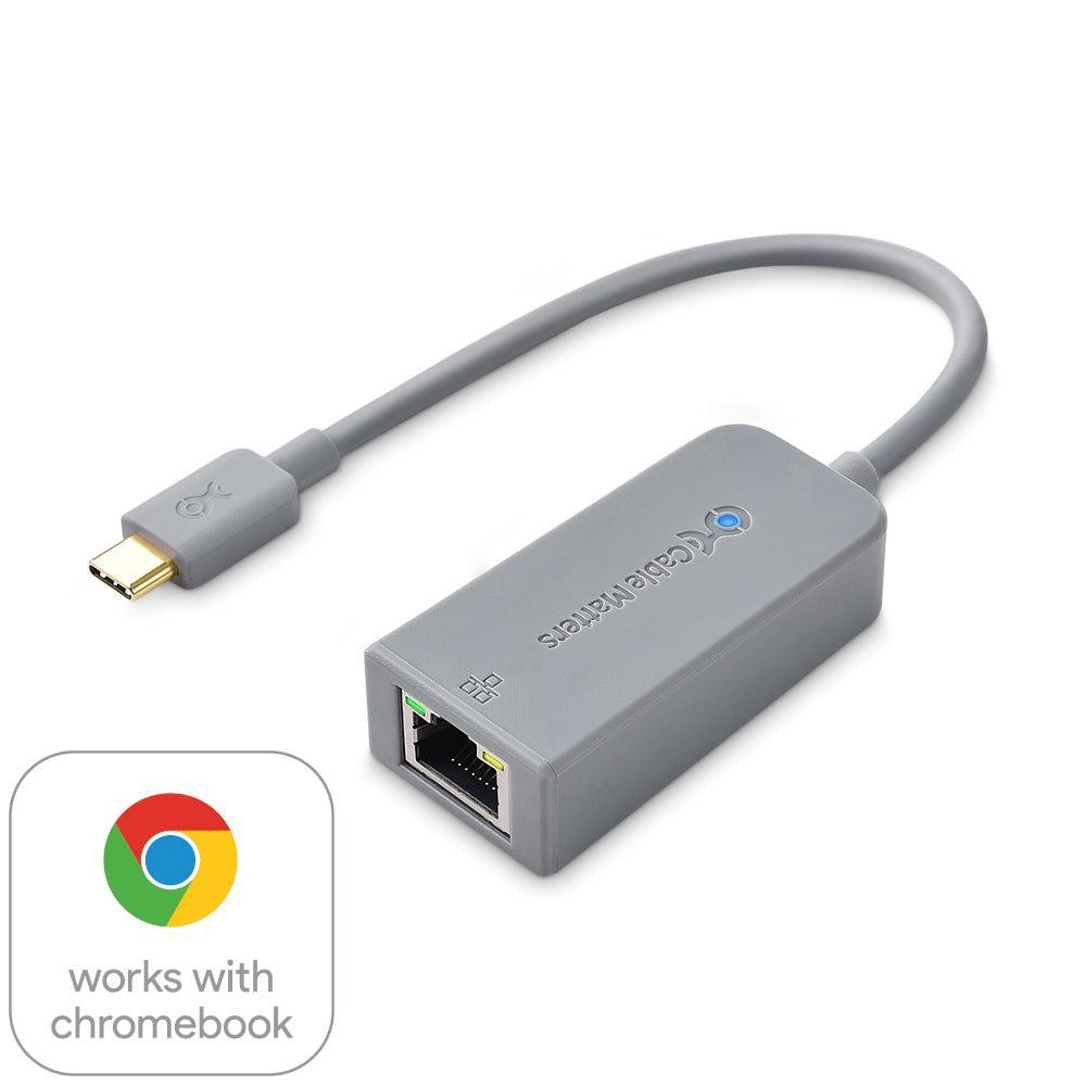Cable Matters USB-C til Gigabit Ethernet-adapter fungerer med Chromebook-certificeret