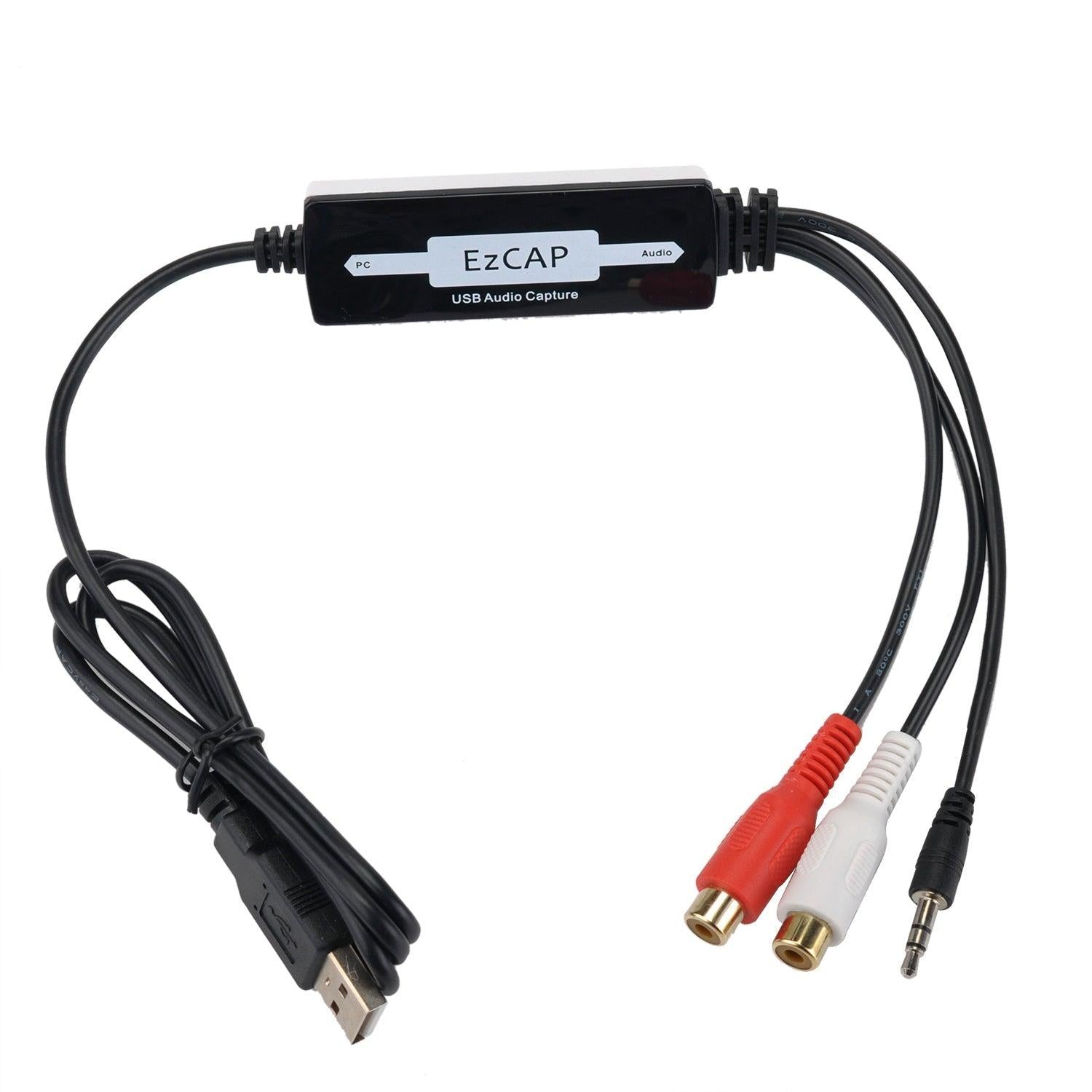 EZCAP216 USB Audio capture analog til digital lydkonverter