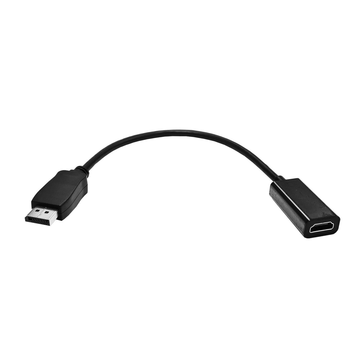 NÖRDIC DisplayPort skulle HDMI-adapter ho 4Kx2K i 30Hz 496Gbps belagte stik 20cm