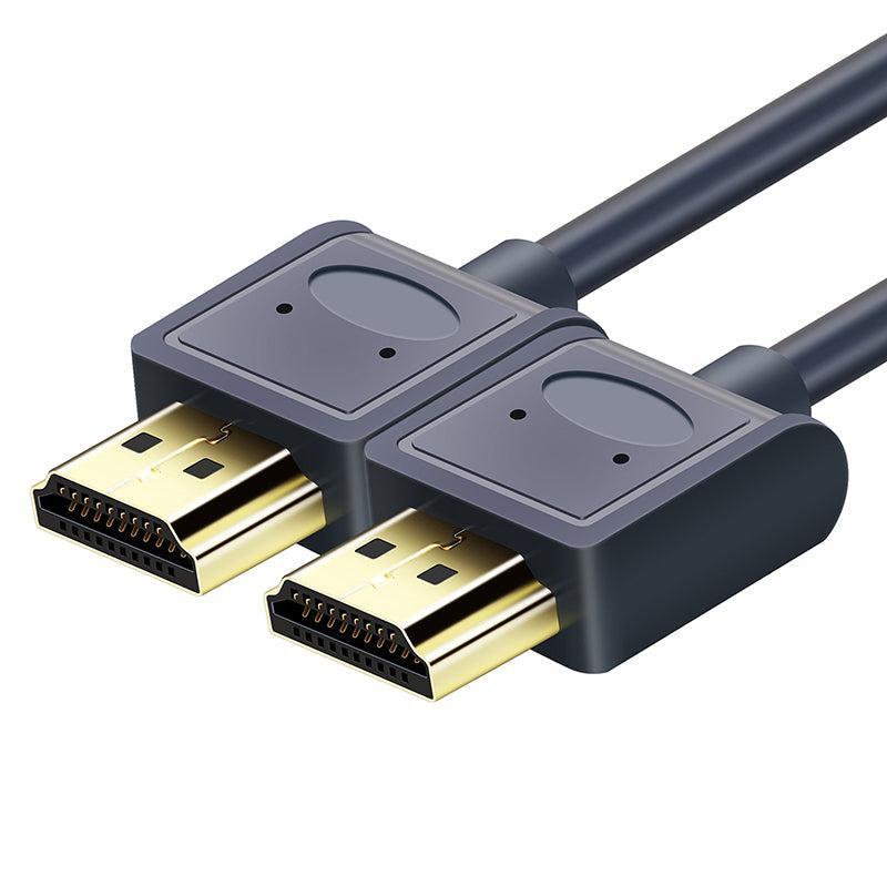 NÖRDIC tynde kabel High Speed HDMI med Ethernet HDMI 2.0 4K60Hz 18Gbps HDCP 2.2 HDR 1.8m