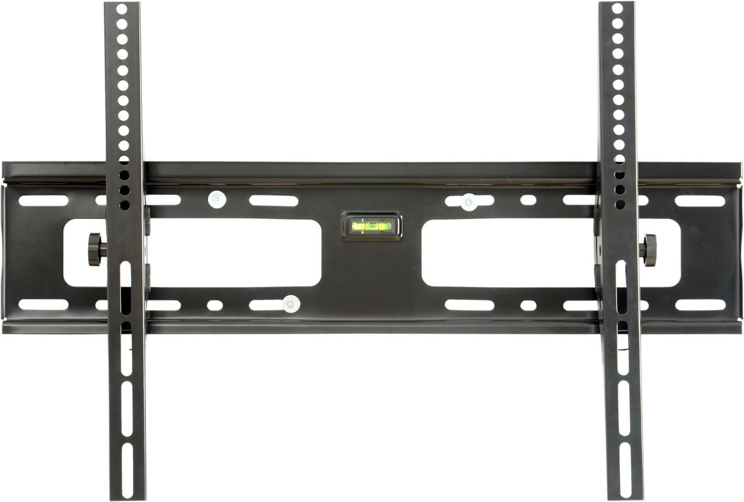 NÖRDIC vægbeslag til skærm/TV 32"-70" kan vippes max 50 kg VESA-kompatibel op til 600x400 sort