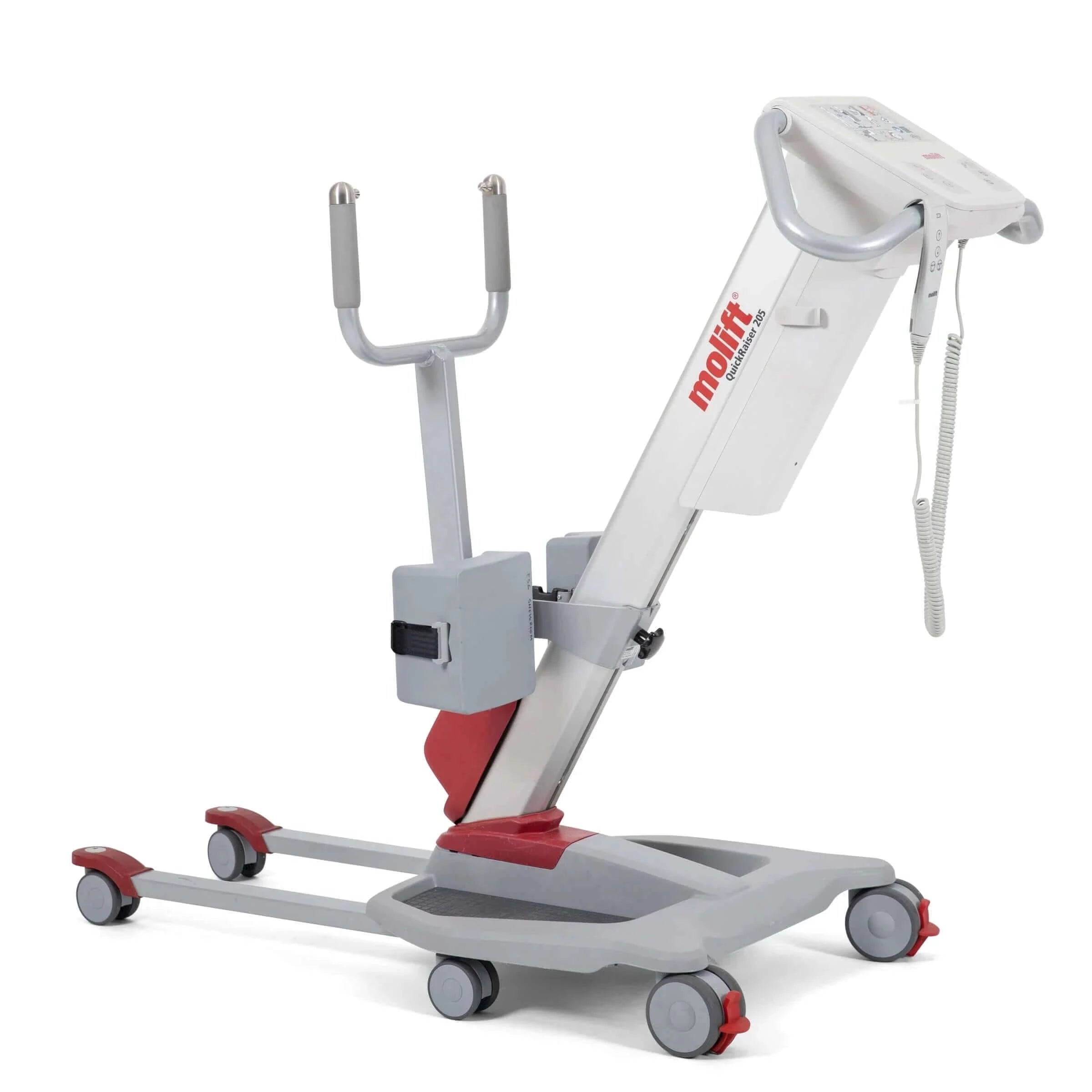 molift quick raiser 205 sit to stand patient lift with white background