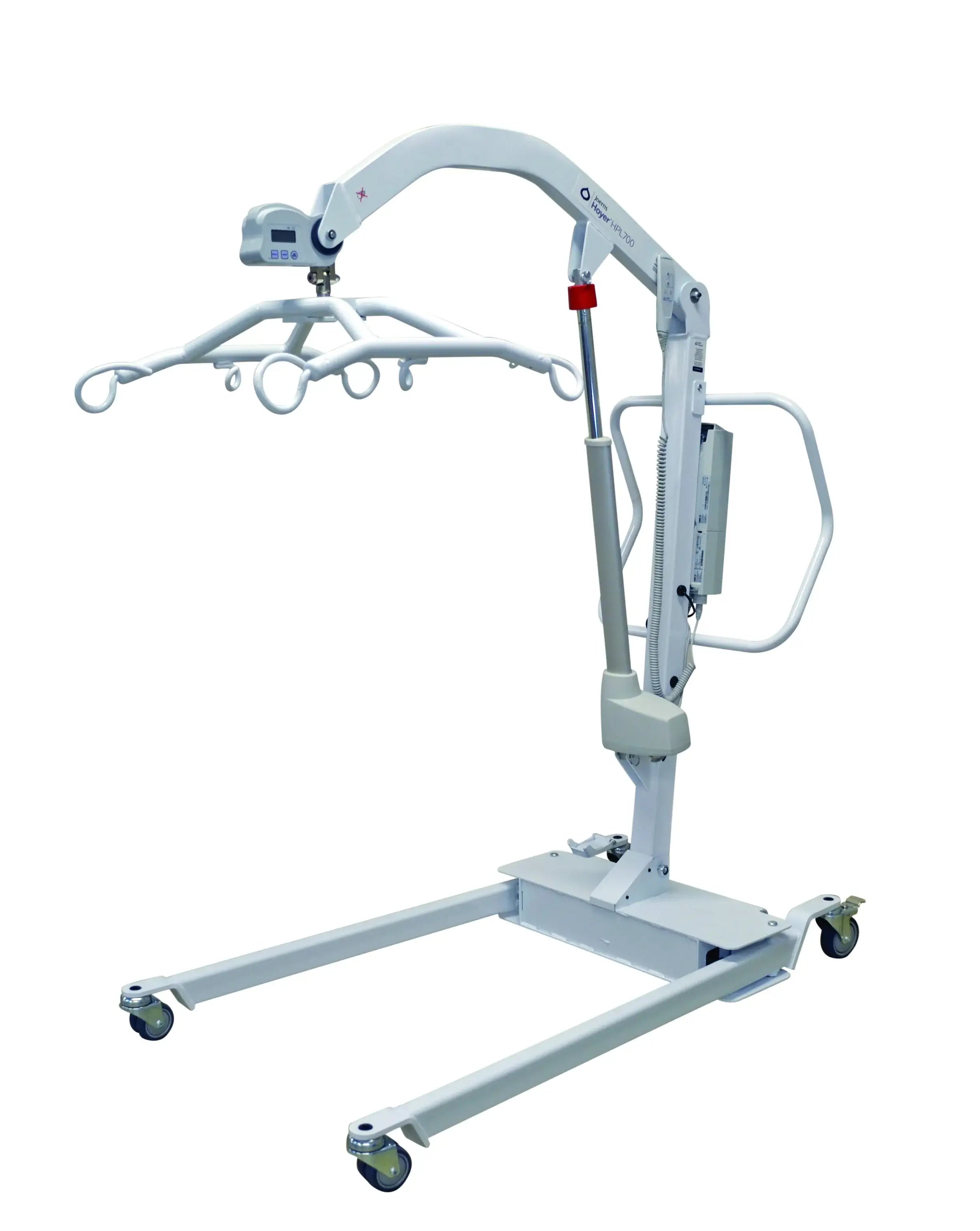 hoyer hpl700 professional electric bariatric patient lift folded up
