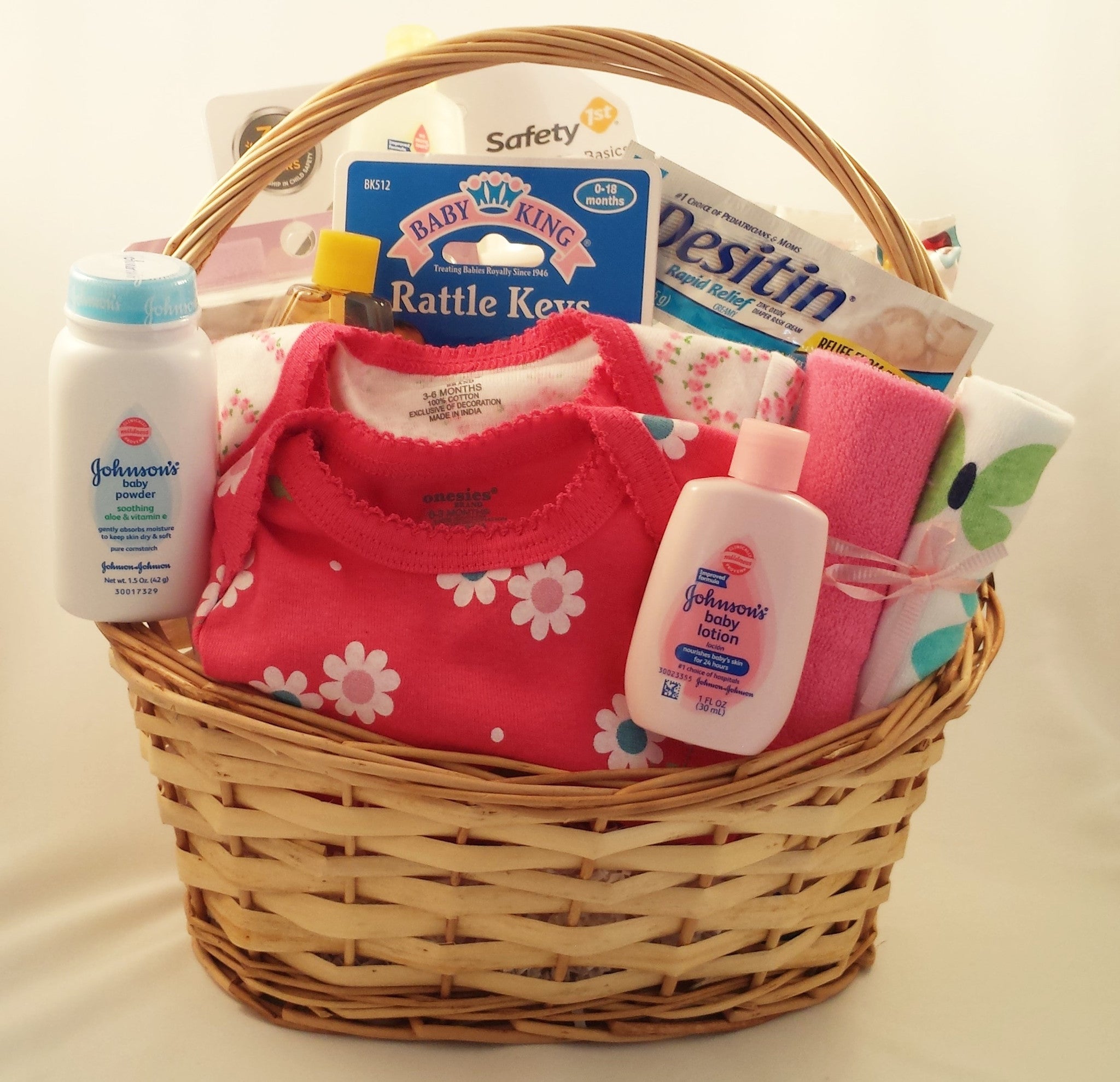 gift basket for newborn baby girl