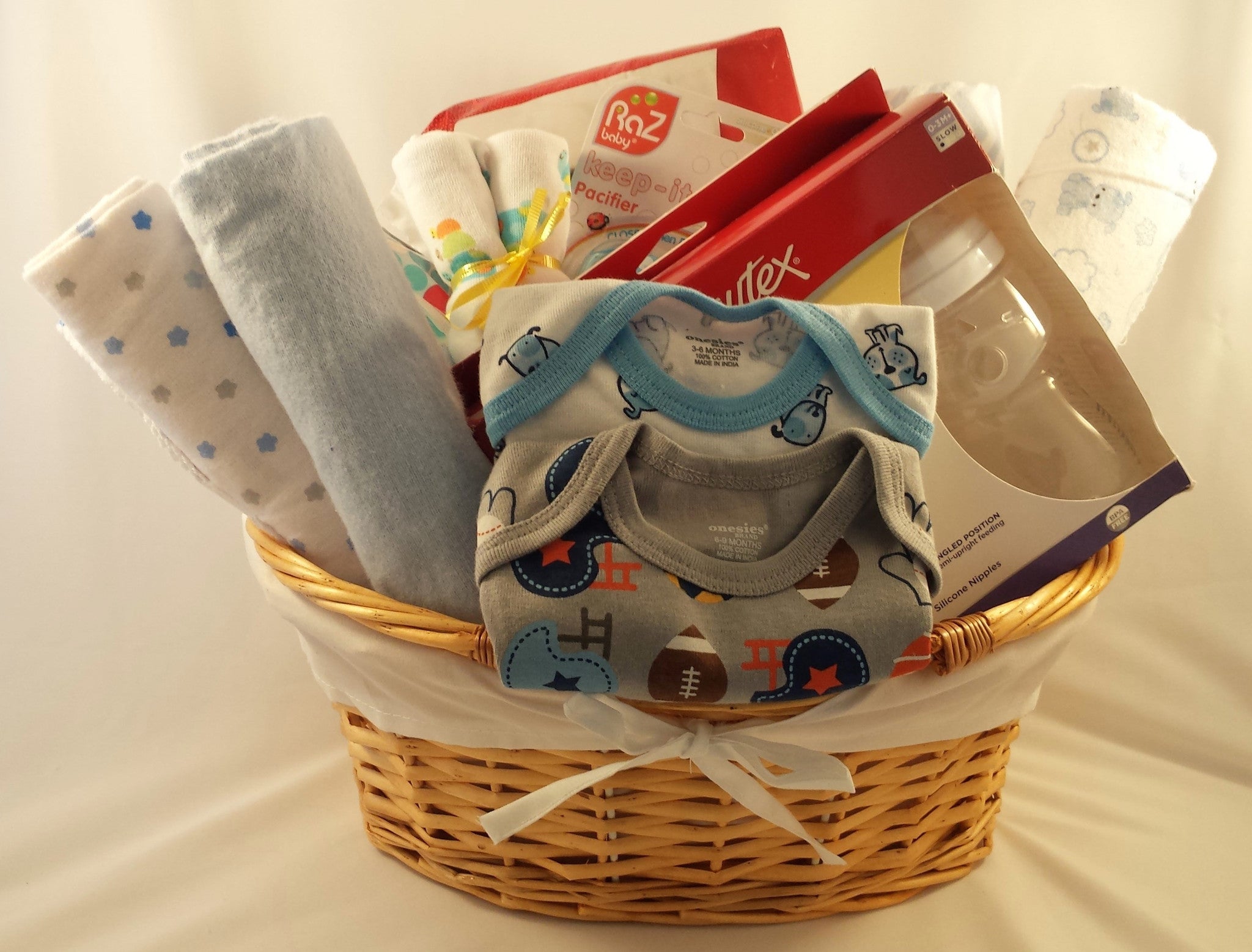 6 month baby gift basket