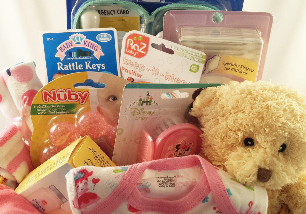 6 month baby gift basket