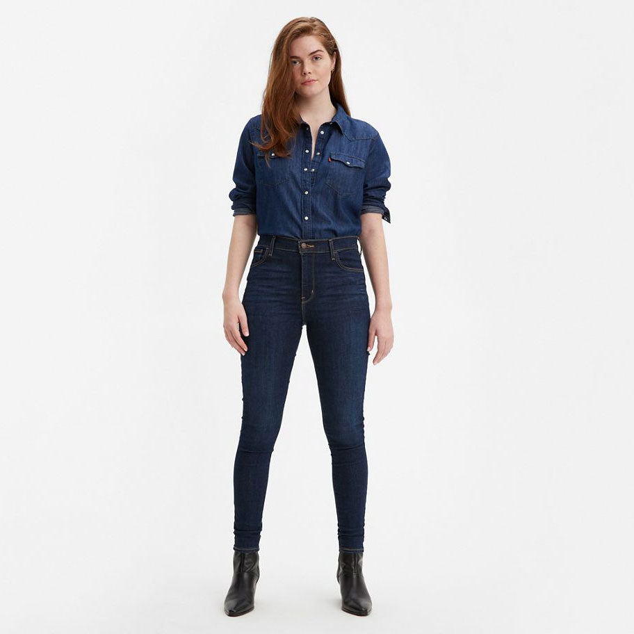 Levi's 52797-0024 720 High Rise Super Skinny Jean in Indigo Daze Dark Wash  – Dress & Cotton