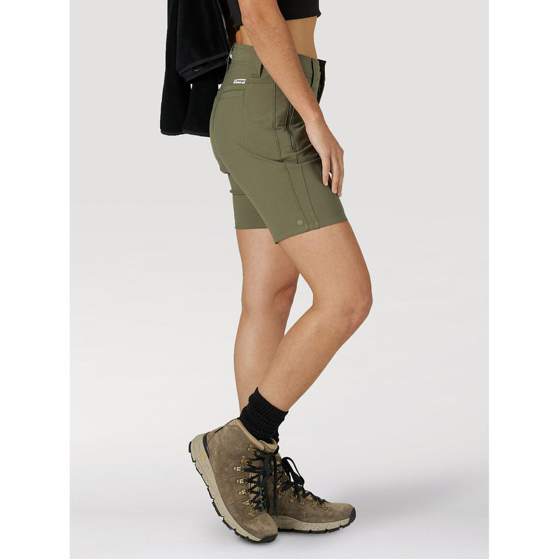 Wrangler LA320DV All Terrain Shorts in Dusty Olive – Dress & Cotton